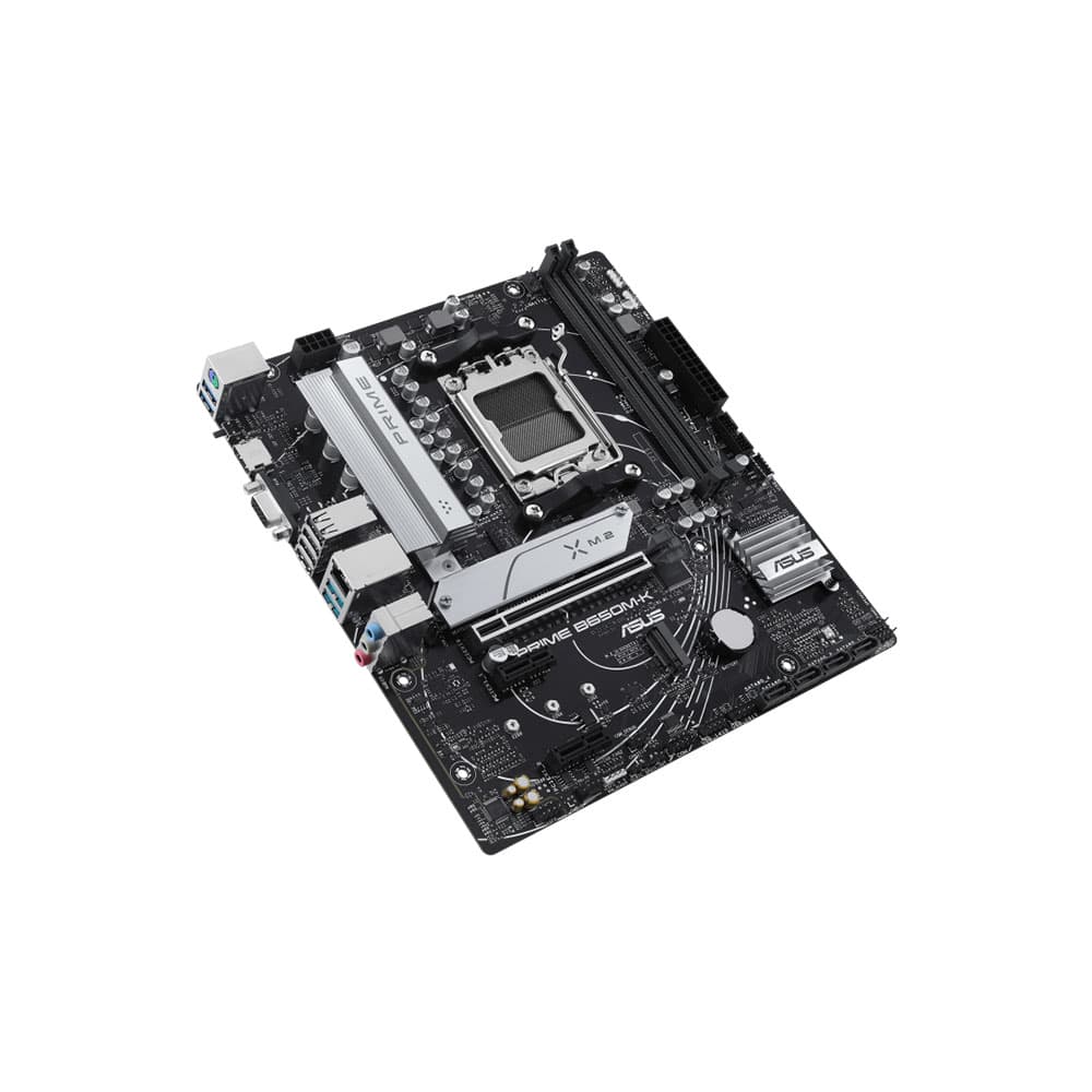 ASUS PRIME B650M-K AMD B650 Socket AM5 micro ATX Motherboard PCIe 5.0 - 90MB1F60-M0EAY0 - Image 8