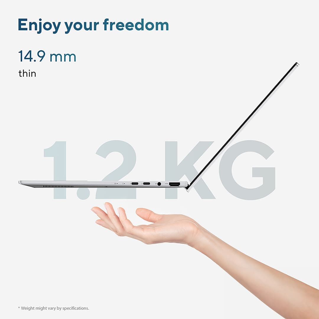 ASUS ZenBook 14 OLED UX3405CA-QL192W Intel Core Ultra 7 255H 16GB RAM 1TB SSD 14" Touchscreen Windows 11 Home Laptop - Image 7