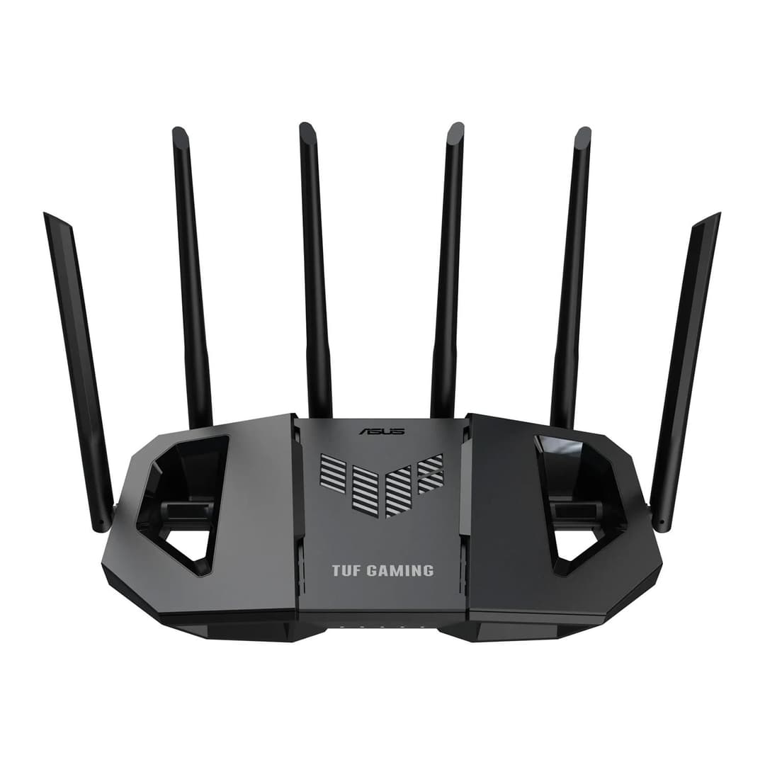ASUS TUF Gaming BE6500 Dual Band WiFi 7 Extendable Gaming Router - Image 1