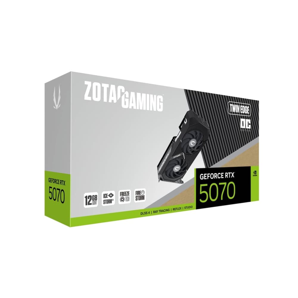 ZOTAC GAMING Geforce RTX 5070 Twin Edge SFF 12GB OC Graphics Card - Image 3