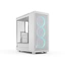 Fractal Design Epoch ATX Mid Tower Gaming PC Case - White TG RGB Clear thumbnail 1