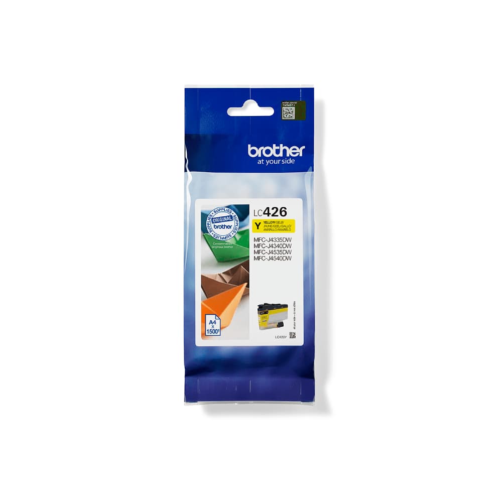 Brother LC426Y Yellow 750 Pages Yield Ink Cartridge - Image 3
