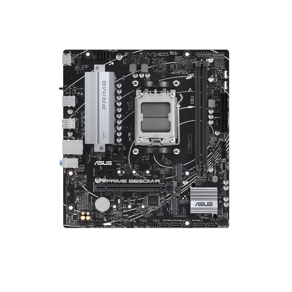 ASUS PRIME B650M-R AMD B650 Micro-ATX Socket AM5 Motherboard - Image 4