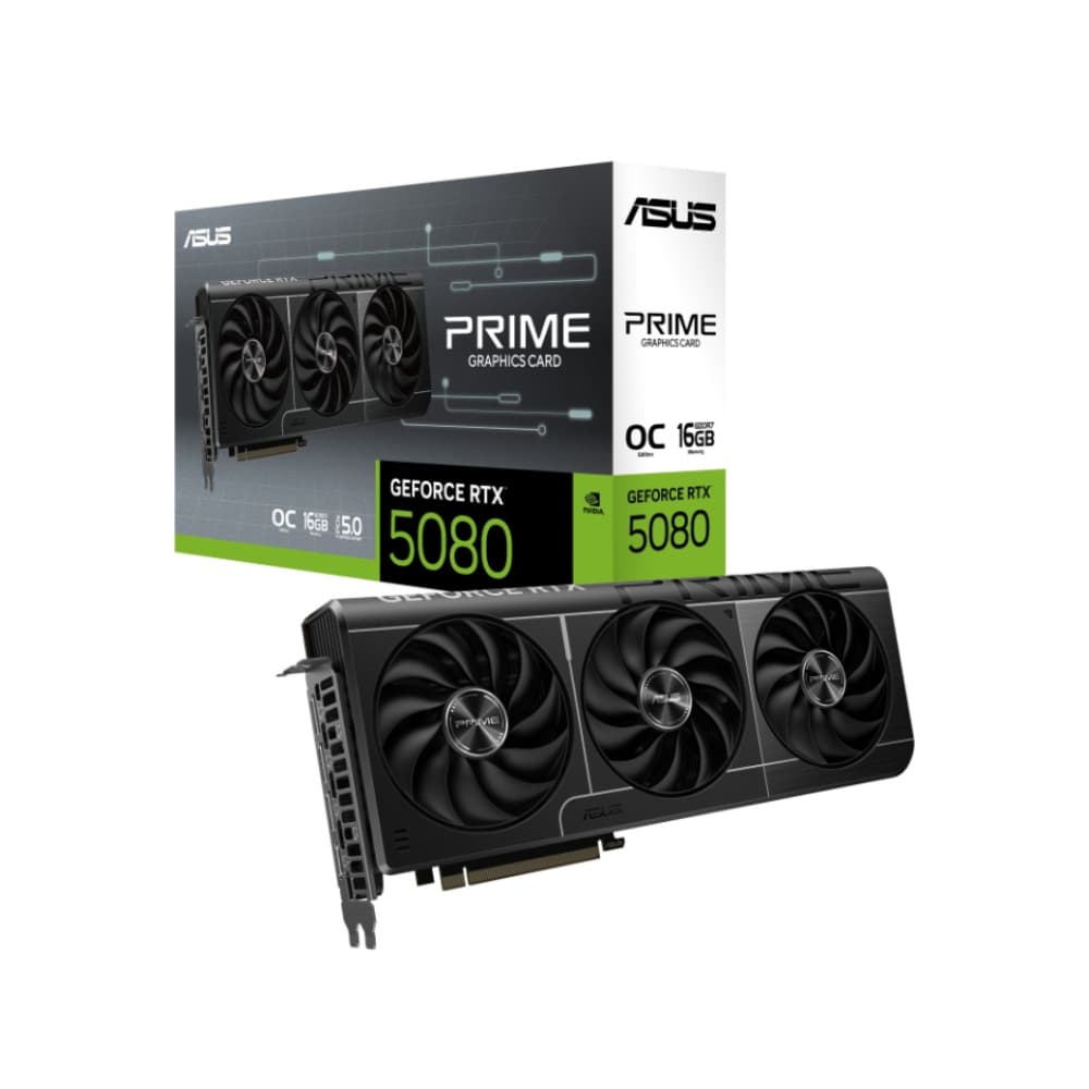 ASUS PRIME-RTX5080-O16G 16GB GDDR7 Graphics Card - 90YV0LX0-M0NA00 - Image 1
