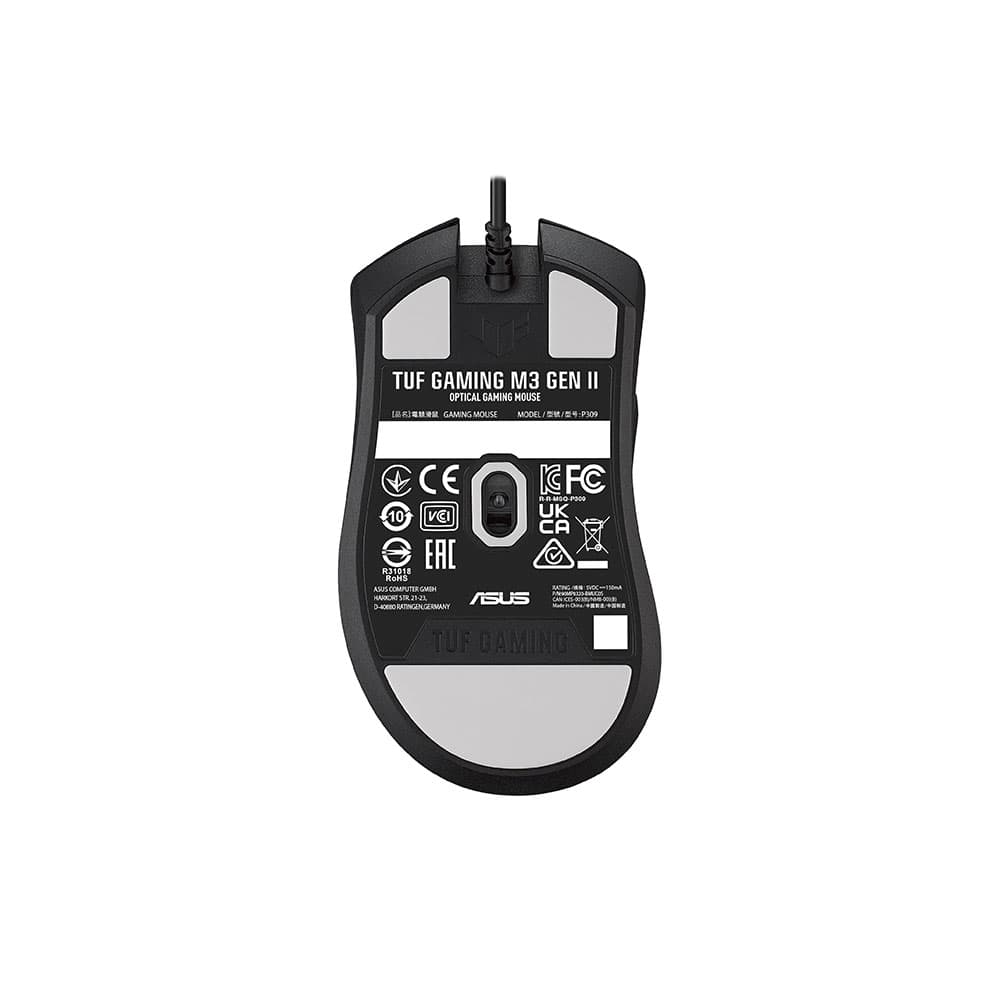 ASUS TUF Gaming M3 Gen II USB-C Optical Wired Mouse - Black - Image 6