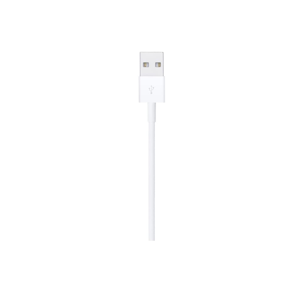 Apple MUQW3ZM/A Lightning to USB-A Cable 1m To Sync and Charge Smartphone White - Image 3