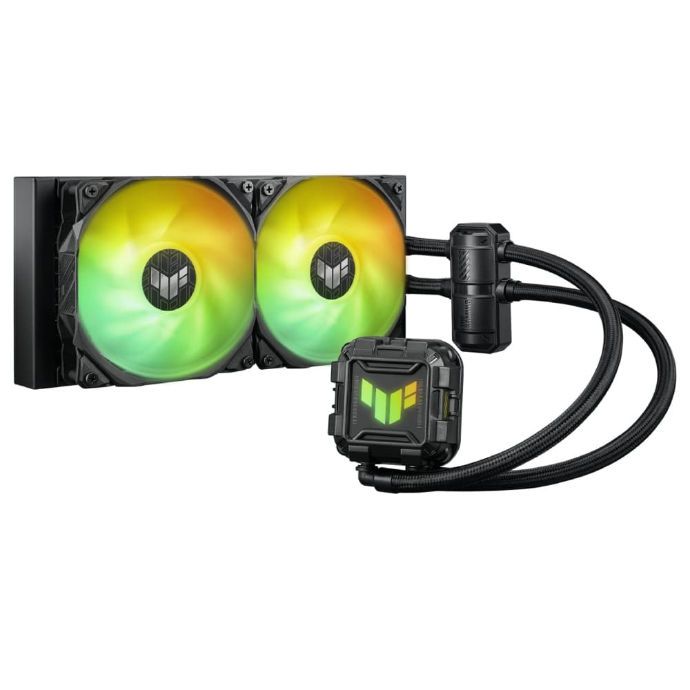 ASUS TUF Gaming LC II 240 ARGB Processor Liquid Cooling kit 12 cm Black - 90RC00U1-M0UAY0 - Image 2