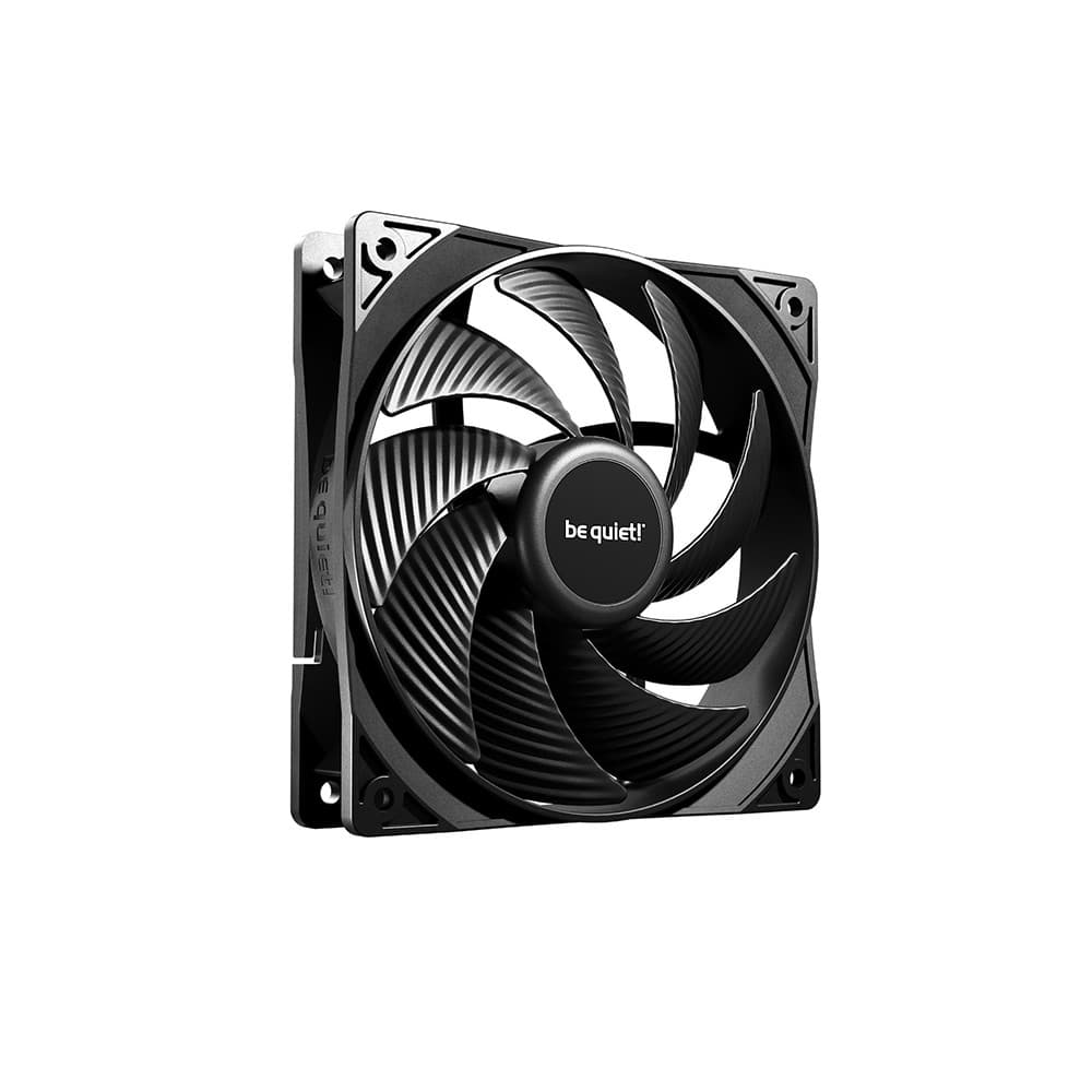 Be Quiet! Pure Wings 3 120mm PWM high-speed 4-Pole Fan Motor Technology 4-pin PWM PC Fan - Image 1