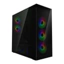 Arctic Xtender ARGB Tempered Glass w/ Vertical GPU Mount Mid Tower PC Case - Black thumbnail 1