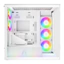 Arctic Xtender ARGB Tempered Glass w/ Vertical GPU Mount Mid Tower PC Case - White thumbnail 3