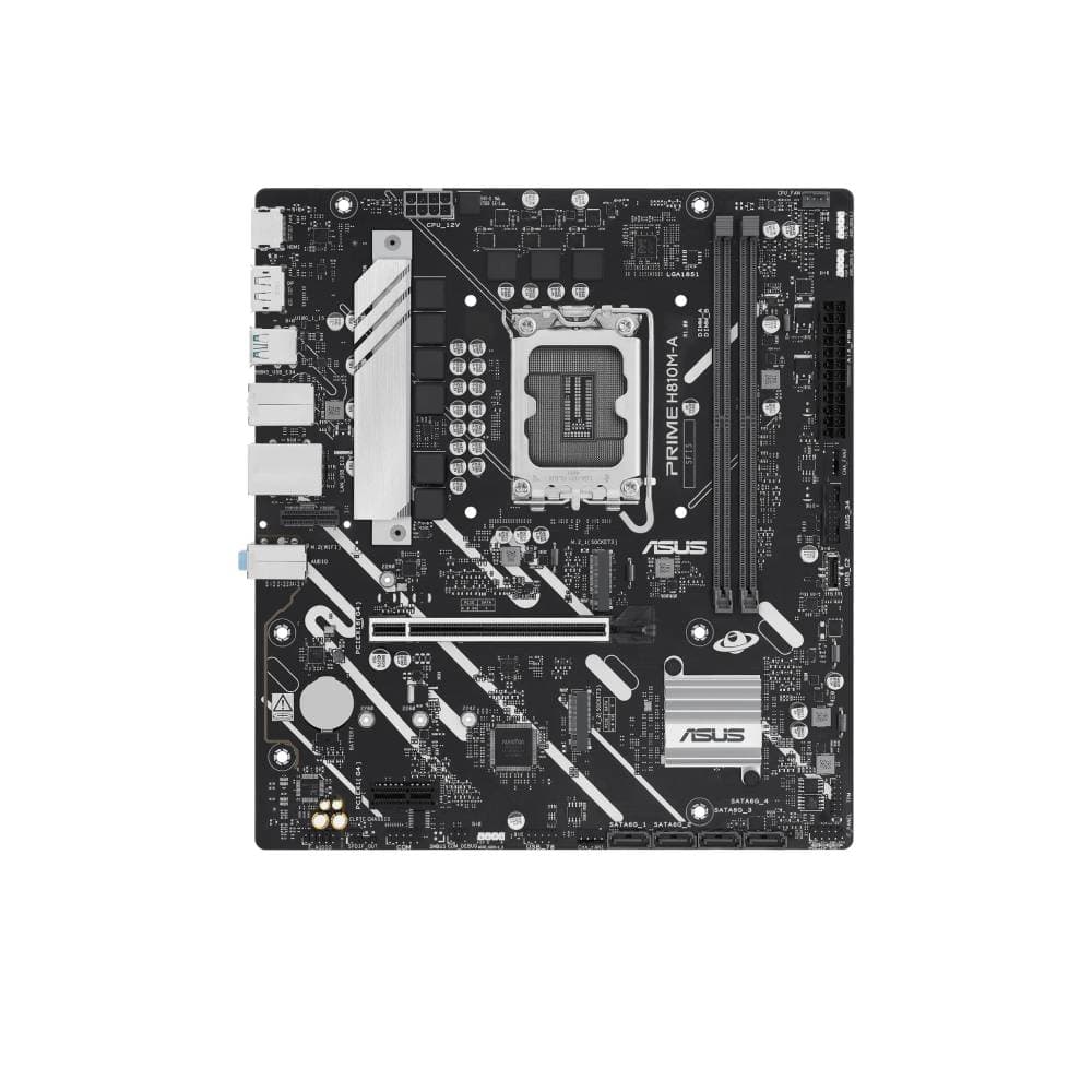 ASUS PRIME H810M-A-CSM  DDR5 micro ATX LGA 1851 Motherboard - Image 3