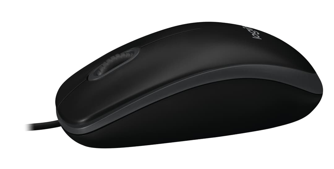 Logitech B100 Wireless Ambidextrous Mouse Black - 910-003357 - Image 4