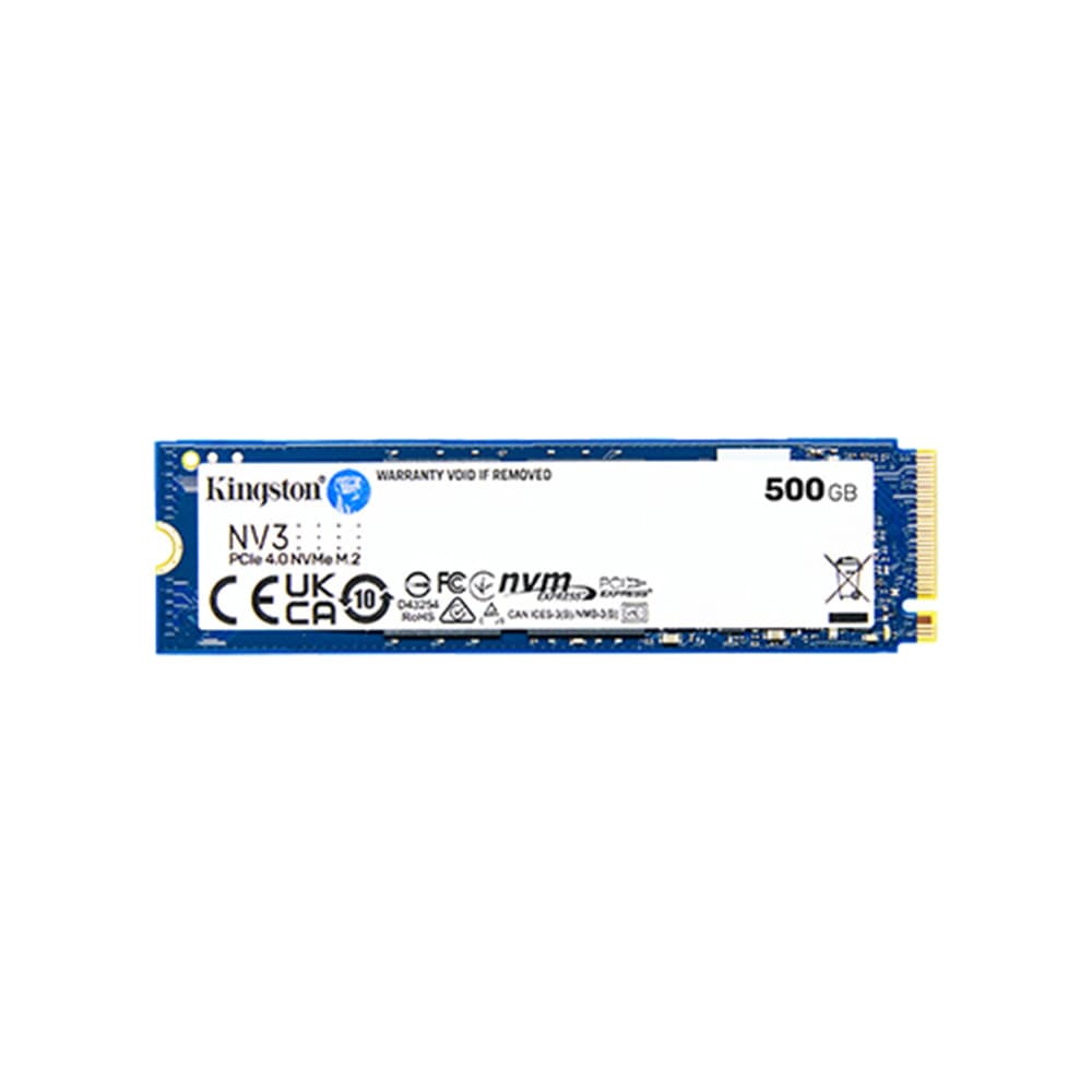 Kingston NV3 500GB M.2 NVMe PCIe 4.0 SSD/Solid State Drive - Image 1