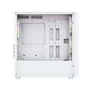 Vida Lucid Micro-ATX Tower Tempered Glass Gaming PC Case - White thumbnail 7