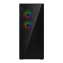 Arctic Xtender ARGB Tempered Glass Mid Tower PC Case -Black thumbnail 2