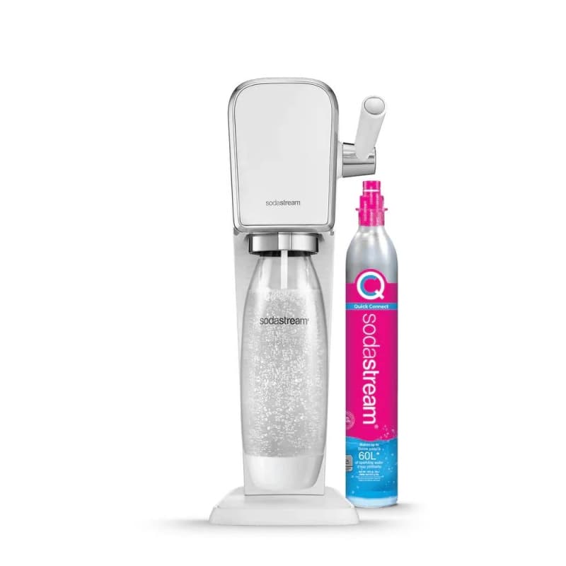SodaStream Art Sparkling Water Maker Starter Kit White - Image 1