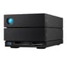 LaCie 2big Dock V2 20TB External RAID Hard Drive Thunderbolt 3 - Black