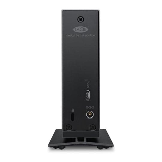 LaCie d2 Professional 8TB External Desktop Hard Drive USB-C Black - Image 2