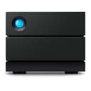 LaCie 2big RAID 8TB External Desktop Hard Drive USB-C Black thumbnail 2
