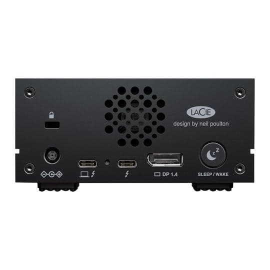 LaCie 1big Dock 8TB External Hard Drive Thunderbolt 3 Black - Image 4