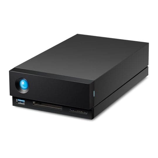 LaCie 1big Dock 10TB External Hard Drive Thunderbolt 3 Black - Image 2
