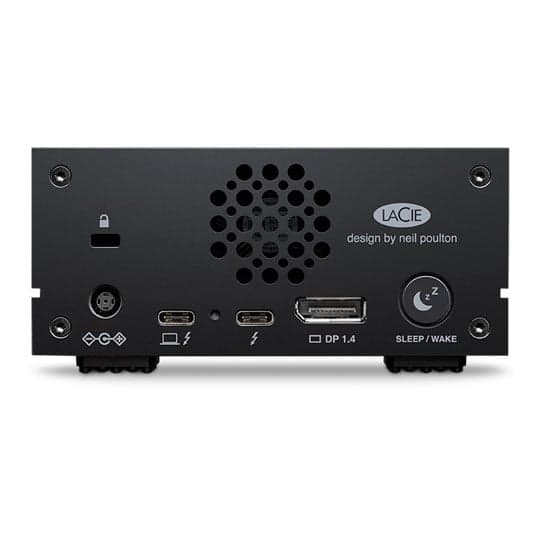 LaCie 1big Dock 10TB External Hard Drive Thunderbolt 3 Black - Image 3