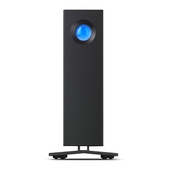 LaCie d2 Professional 16TB External Desktop Hard Drive USB-C Black - Image 2