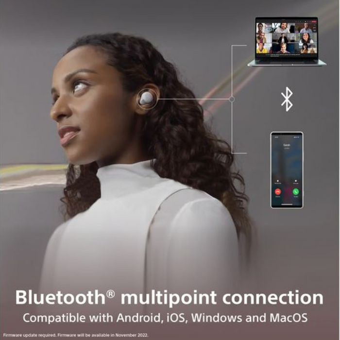 Sony LinkBuds S True Wireless Noise Cancelling Earbuds – White