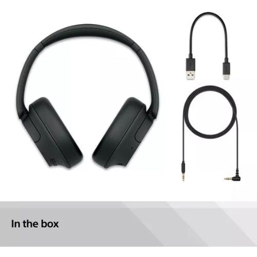 Sony WH-CH720N Noise Cancelling Wireless Headphones - Bluetooth with 35 Hours Battery Life & Quick Charge - Black