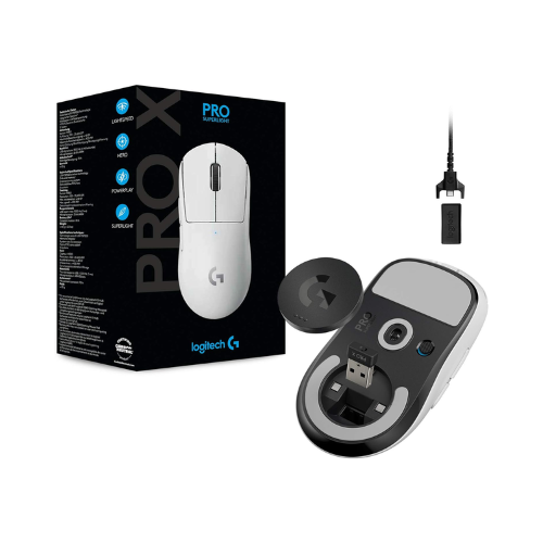 Logitech G PRO X Superlight Wireless Gaming Mouse, HERO 25K Sensor - 70Hrs Battery Life