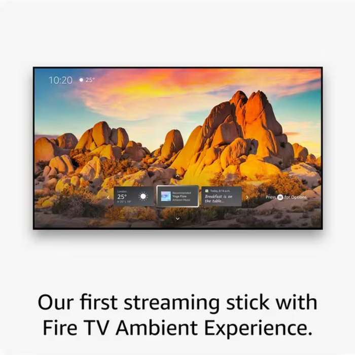 Amazon Fire TV Stick 4K Max – Ultra HD Streaming, Alexa Voice Control - Black