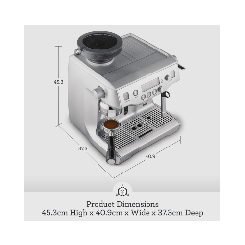 Sage - The Oracle, Bean to Cup Coffee Machine with Manual and Automatic Milk Frother