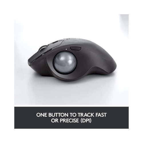 Logitech MX Ergo Wireless Trackball Mouse - Right-hand RF Wireless + Bluetooth