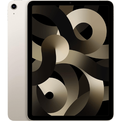 2022 Apple iPad Air 10.9-inch (Wi-Fi, 64GB) M1 Chip – Starlight, 5th Generation Tablet