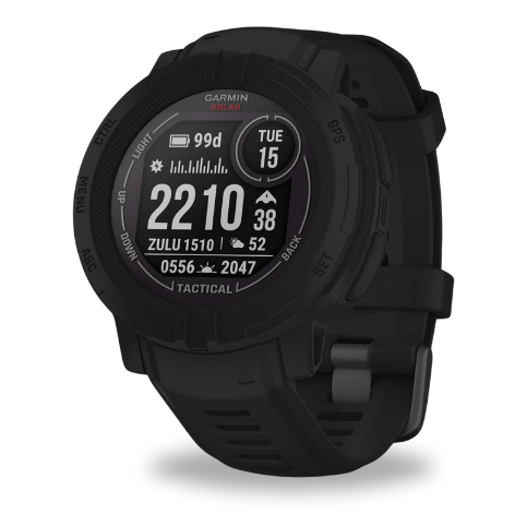 Garmin Instinct 2 SOLAR Tactical Edition GPS Outdoor Smartwatch with Sports Apps and Health Monitoring