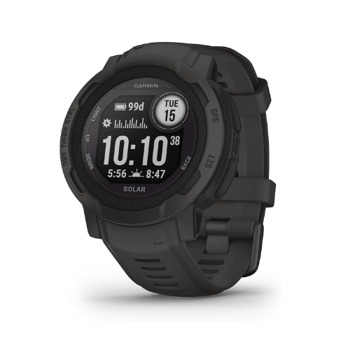 Garmin Instinct 2 SOLAR Rugged GPS Digital Smartwatch 45mm Graphite