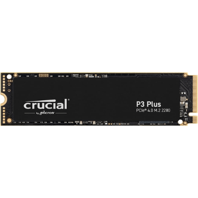 Crucial P3 Plus SSD 2TB M.2 NVMe PCIe Gen4 Internal SSD, Up to 5000MB/s, Laptop & Desktop (PC) Compatible