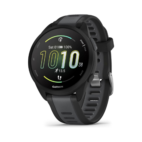 Garmin Forerunner 165, Easy to Use Lightweight GPS Running AMOLED Smartwatch - 11Days Battery Life