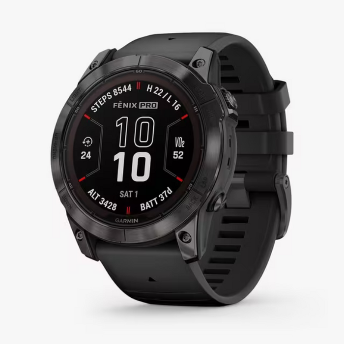 Garmin fēnix® 7 Pro – Sapphire Solar Edition 47mm gray/Black 010-02777-11