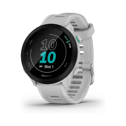 Garmin Forerunner 55 GPS Running Smartwatch – Lightweight, Easy-to-Use with Safety & Training Features