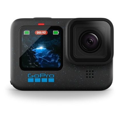 GoPro HERO12 Black Action Camera – Waterproof, 5.3K Ultra HD 60fps, 27MP Image