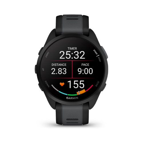 Garmin Forerunner 165, Easy to Use Lightweight GPS Running AMOLED Smartwatch - 11Days Battery Life