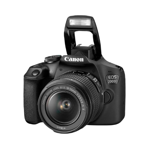 Canon EOS 2000D DSLR Camera with EF-S 18-55mm f/3.5-5.6 – Perfect for Stunning Photos & Movies