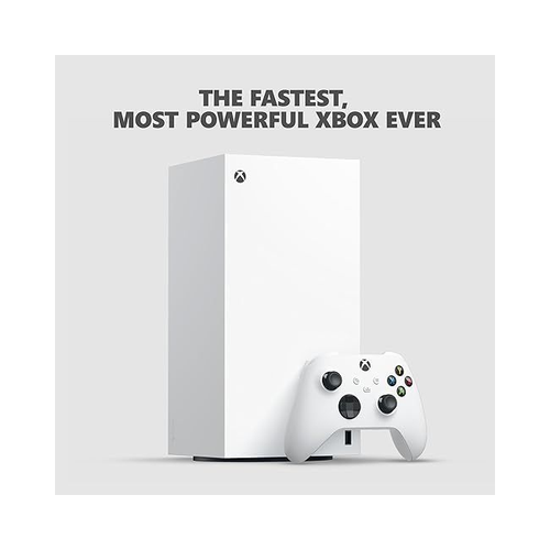 Xbox Series X Digital Gaming Console 1TB Storage - White