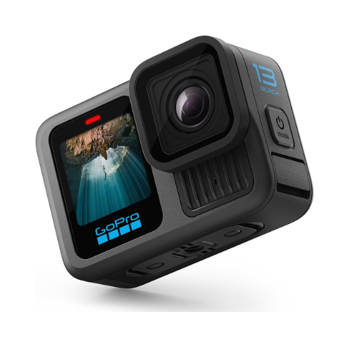 GoPro HERO13 Black - Waterproof Action Camera with 5.3K Video, 27MP Photos + HB-Series Lens Compatibility