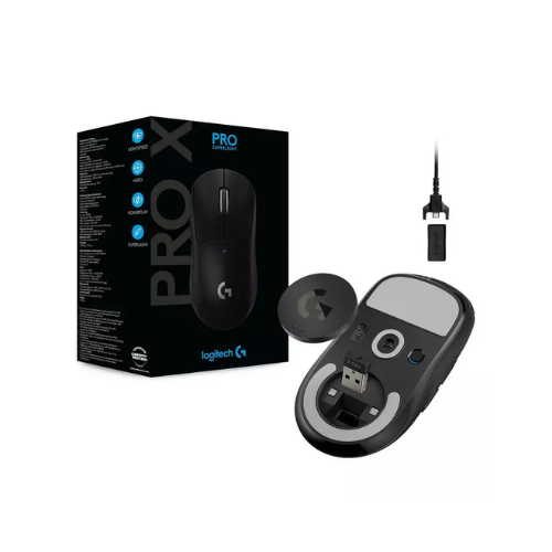 Logitech G PRO X Superlight Wireless Gaming Mouse, HERO 25K Sensor - 70Hrs Battery Life