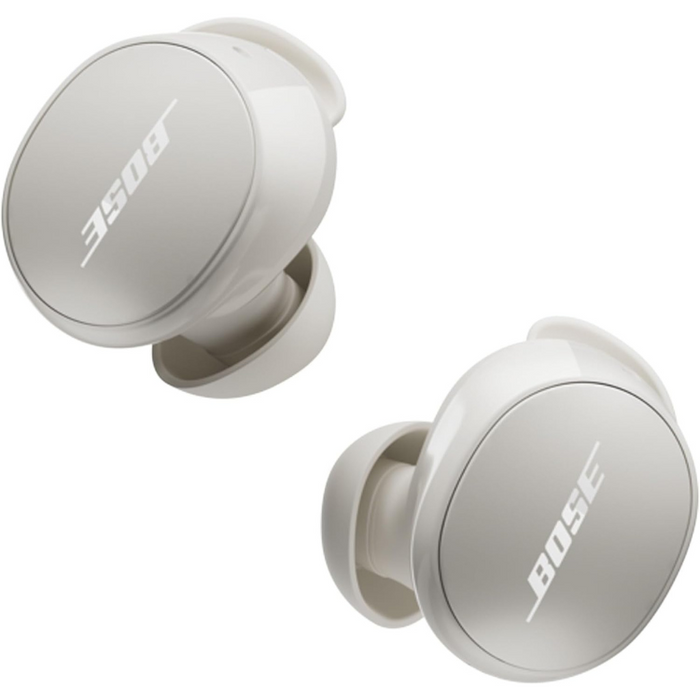 Bose QuietComfort True Wireless Noise Cancelling Earbuds – White Smoke