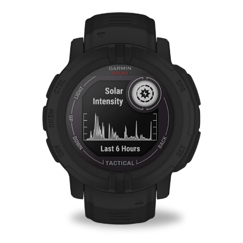 Garmin Instinct 2 SOLAR Tactical Edition GPS Outdoor Smartwatch with Sports Apps and Health Monitoring