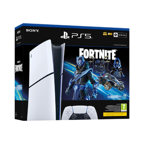 SONY PlayStation 5 - Fortnite Cobalt Star Bundle (Slim Model) 4K, 1TB SSD