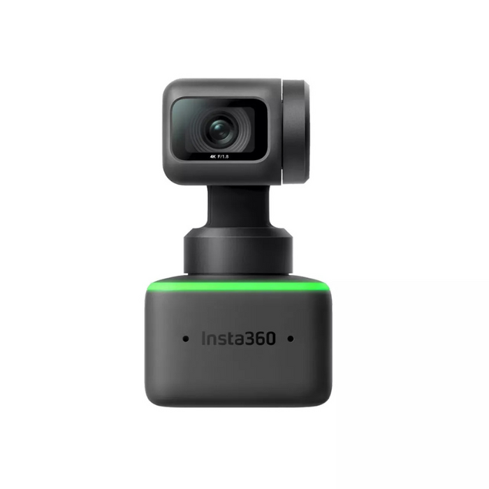 Insta360 Link – 4K AI Webcam with PTZ, Gesture Control & HDR for Streaming & Video Calls - Black